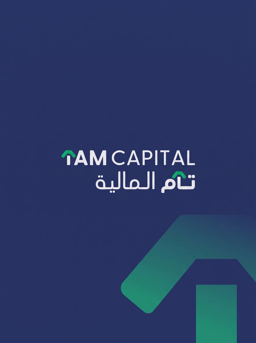 Tam Capital key visual: the bilingual Tam Capital wordmark on navy