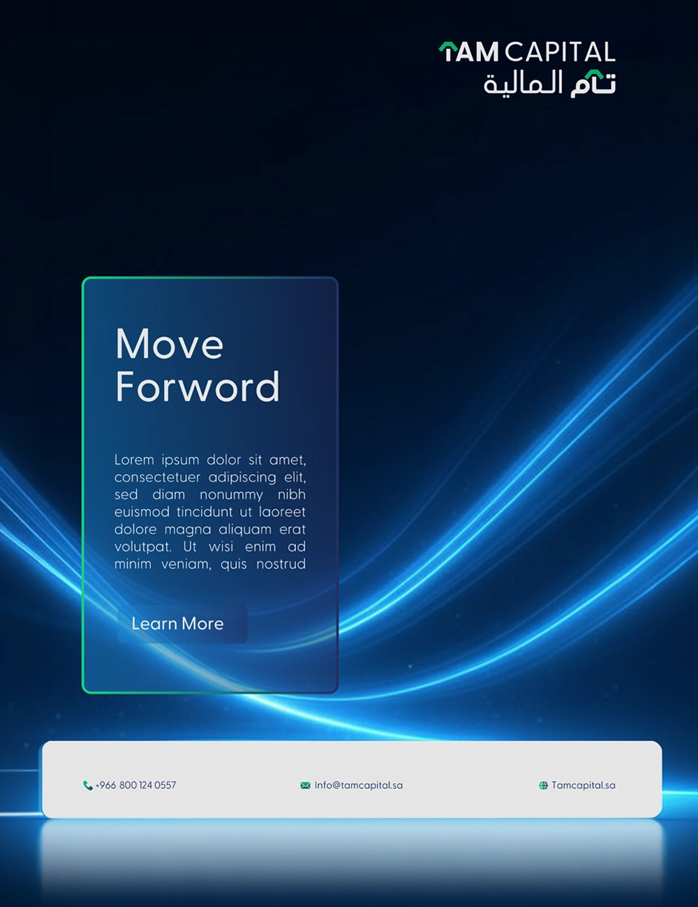 TAM CAPITAL Brand Application