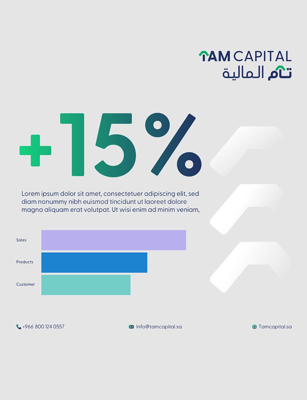 TAM CAPITAL Brand Application